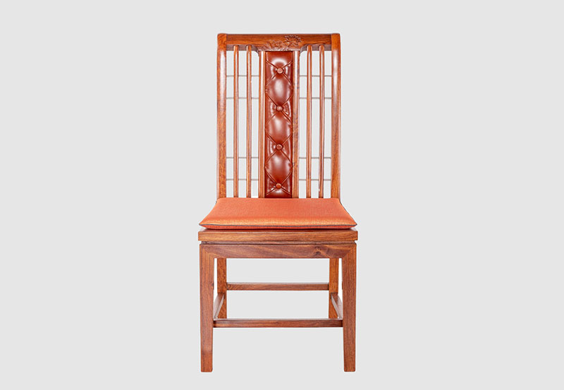 淮安芙蓉榭中式实木餐椅效果图