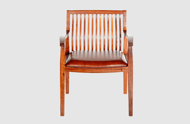 淮安中式实木大方椅家具效果图