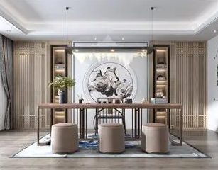 淮安新中式风格茶室如何规划设计